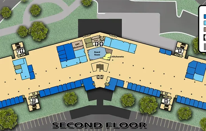 floor plan of office building