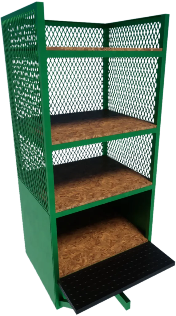 small order rack rendering