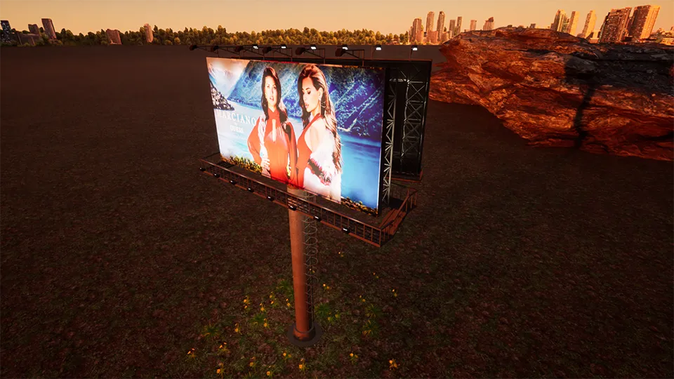double sided billboard rendering