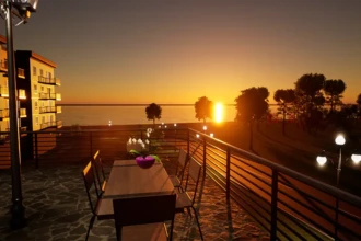 ocean view restaurant rendering