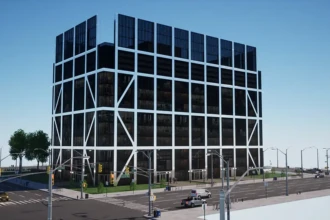 office building street view