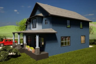 front side of house