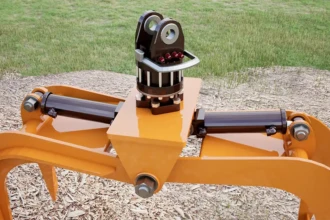 view of bypass grapple rotator