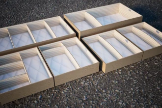 steamer trunk insert trays