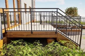 decorative railing sections