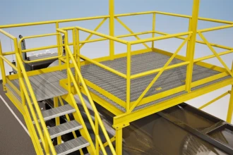 access platform safety gate