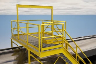 access platform upper view