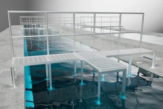 aluminum catwalk crossover