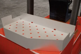 aluminum forklift accessory tray