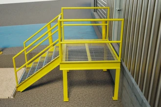 door access for industrial building