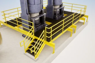view of access platform