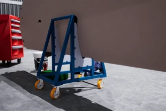 airplane wing cart